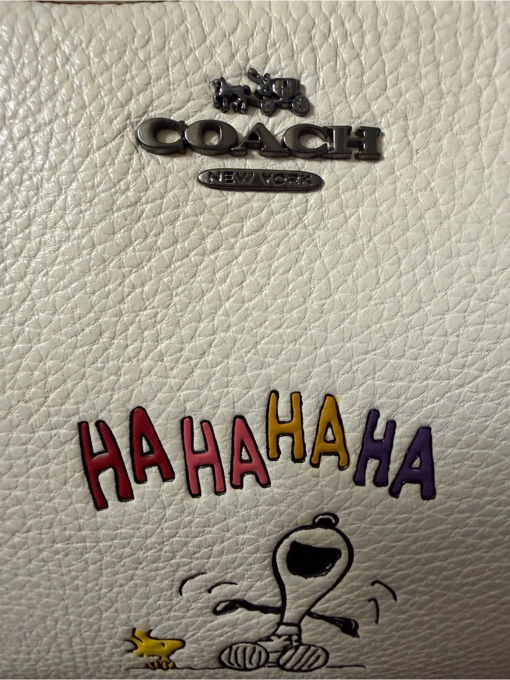 Coach X Peanuts Wristlet/Crossbody Bag